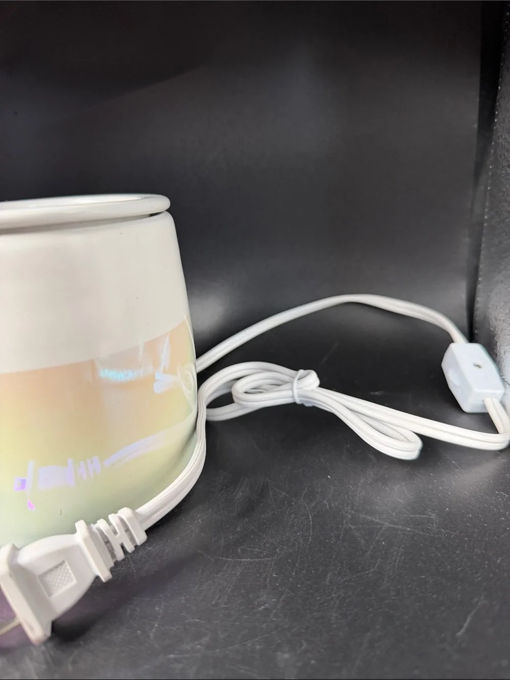 Happy Wax White Iridescent Electric Wax Warmer -element